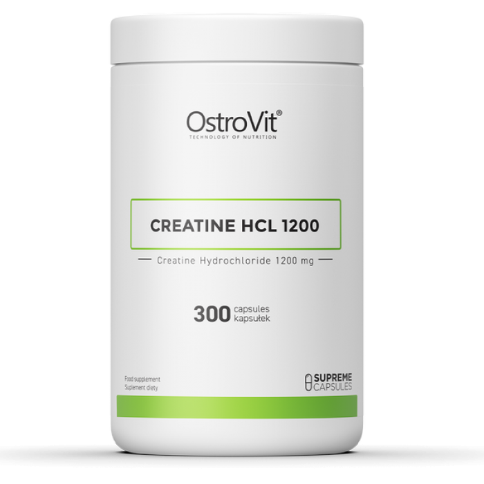 OstroVit Creatine HCL 1200 / Creatine Hydrochloride - 300 капсули